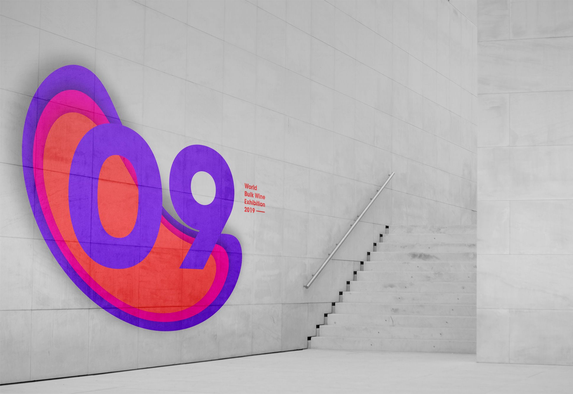 Identidad corporativa para World Bulk Wine Exhibition