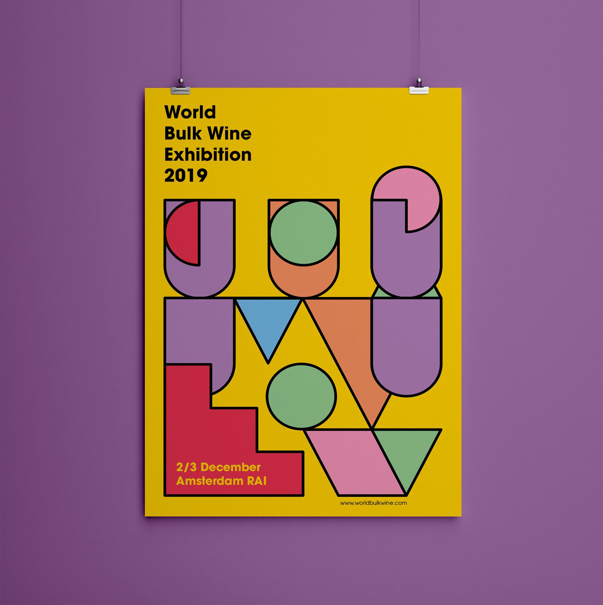 Identidad corporativa para World Bulk Wine Exhibition