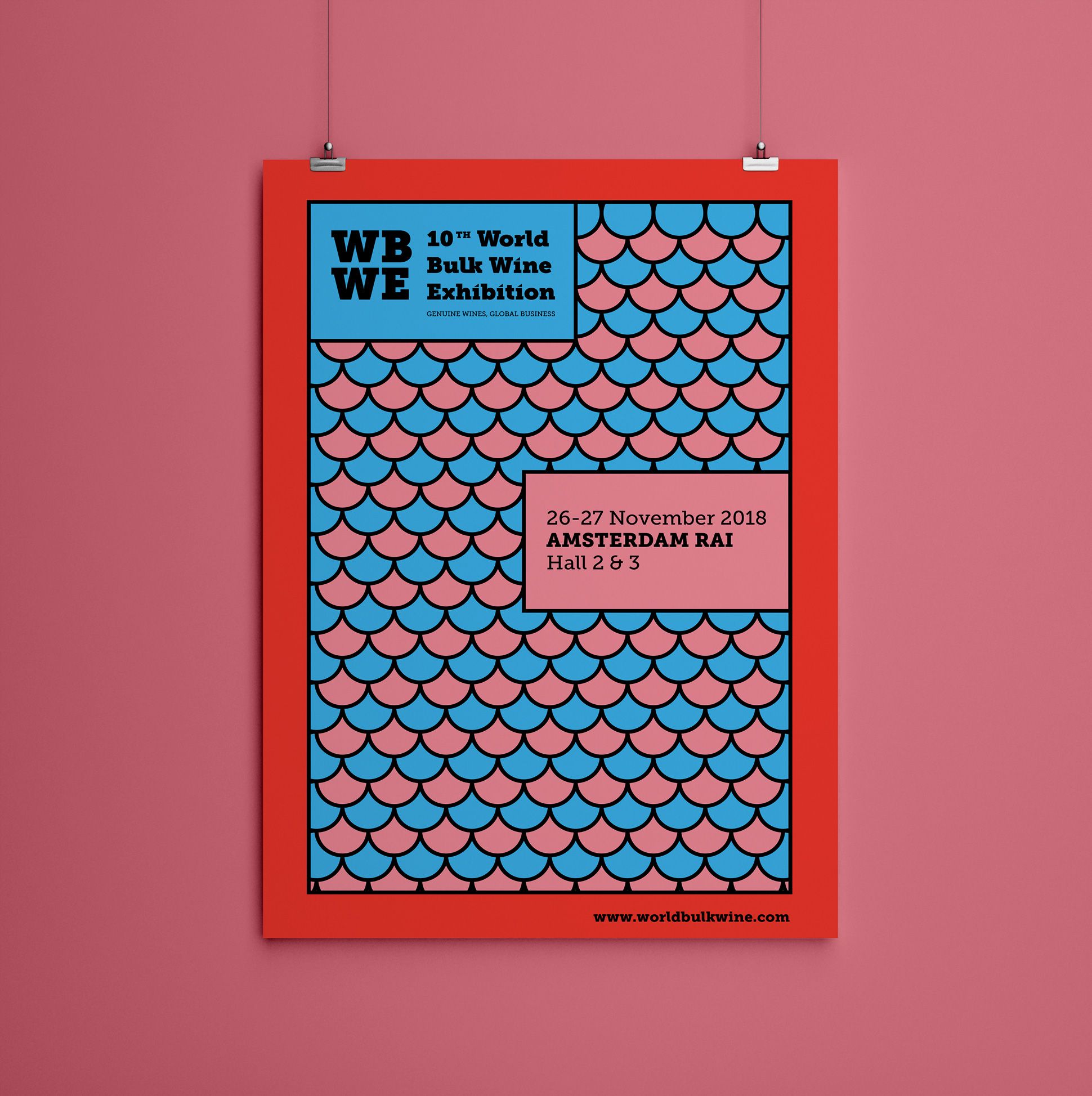 Identidad corporativa para World Bulk Wine Exhibition