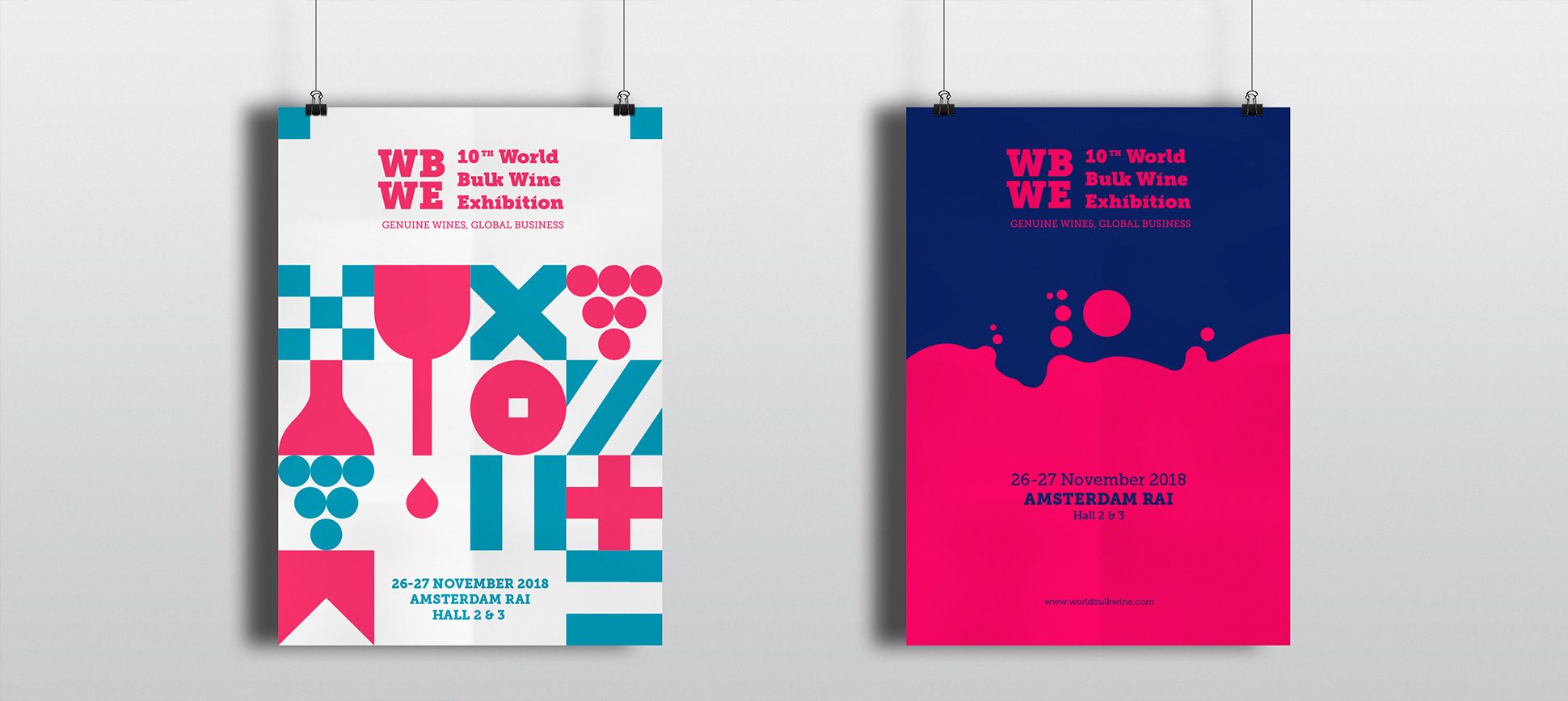 Identidad corporativa para World Bulk Wine Exhibition